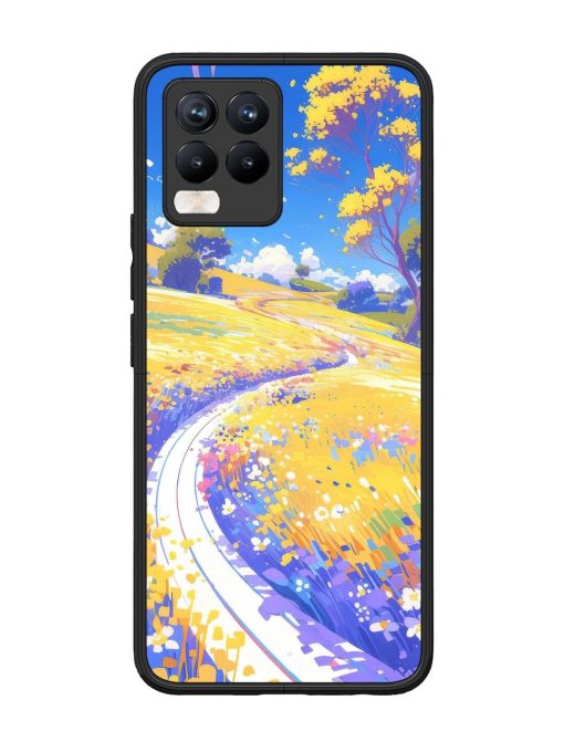 Vibrant Spring Meadow Glossy Soft Edge Case for Realme 8 Pro Chachhi