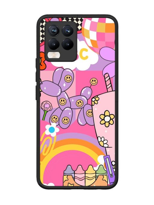 Whimsical Y2K Chaos Glossy Soft Edge Case for Realme 8 Pro Chachhi