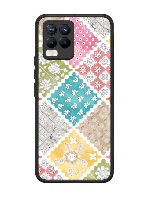 Patchwork Dreamscape Glossy Soft Edge Case for Realme 8 Pro Chachhi