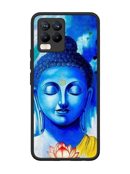 Serene Buddha With Lotus Glossy Soft Edge Case for Realme 8 Pro