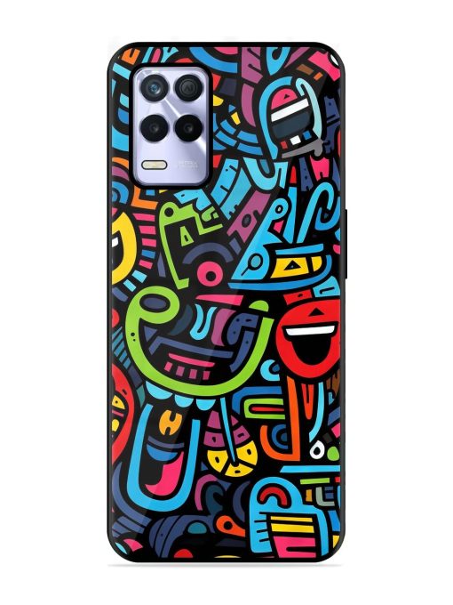 Doodlephoria Glossy Soft Edge Case for Realme 8S (5G) Chachhi