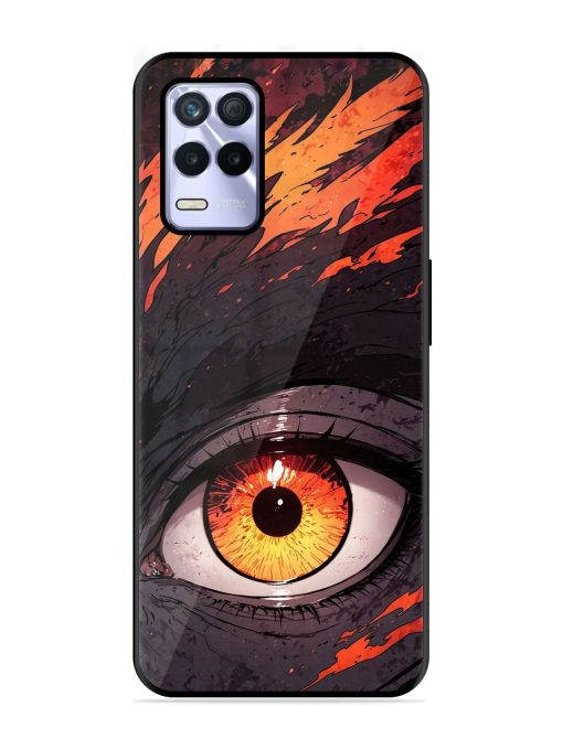 Inferno Gaze Glossy Soft Edge Case for Realme 8S (5G) Chachhi