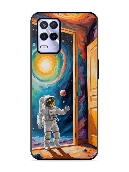 Artistic Space Glossy Soft Edge Case for Realme 8S (5G) Chachhi