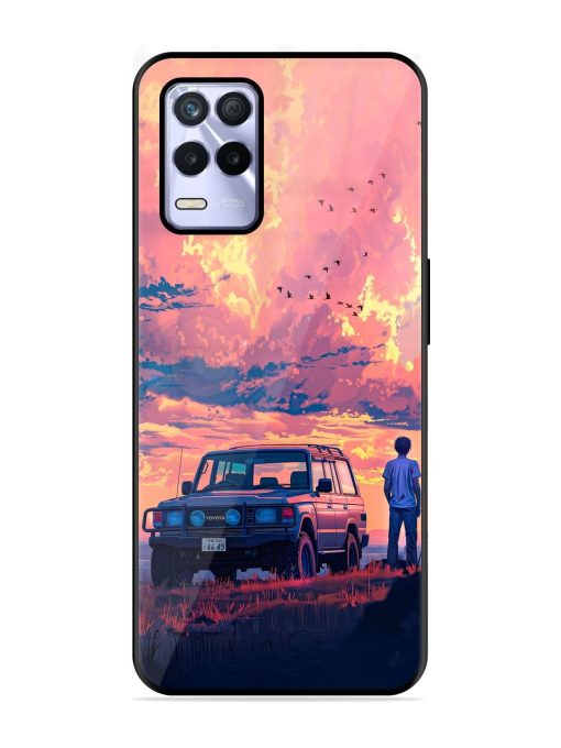 Solitude'S Horizon Glossy Soft Edge Case for Realme 8S (5G) Chachhi