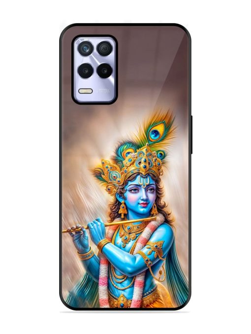 Divine Krishna Glossy Soft Edge Case for Realme 8S (5G) Chachhi