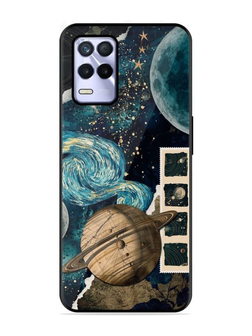 Celestial Tapestry Glossy Soft Edge Case for Realme 8S (5G) Chachhi