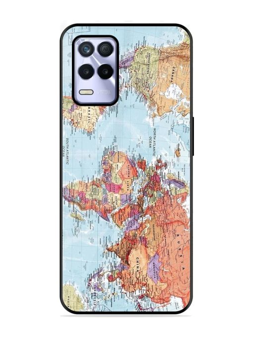 Our Blue Marble Glossy Soft Edge Case for Realme 8S (5G) Chachhi