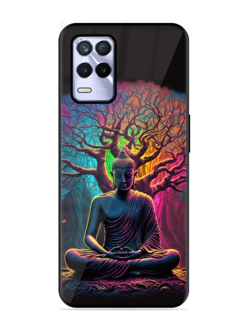 Enlightened Serenity Glossy Soft Edge Case for Realme 8S (5G) Chachhi