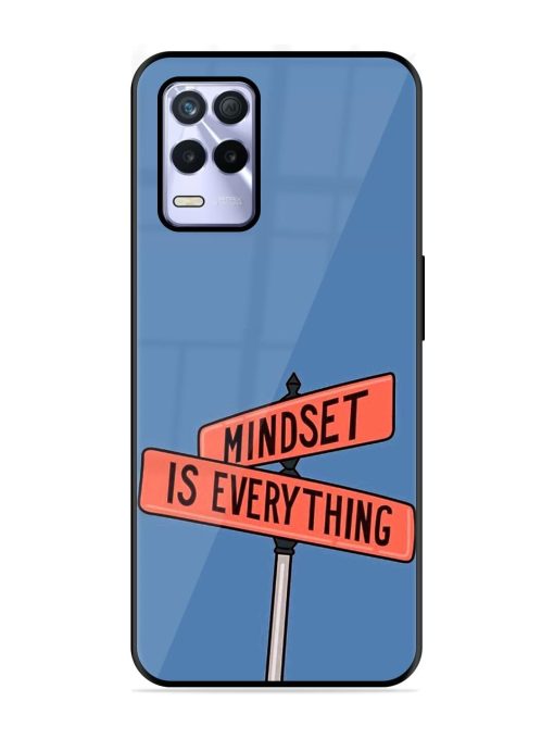 Mindset Matters Glossy Soft Edge Case for Realme 8S (5G) Chachhi