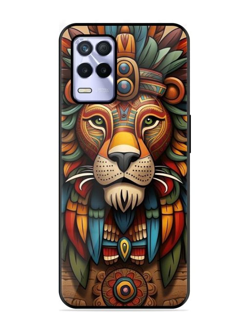 Aztec Majesty Glossy Soft Edge Case for Realme 8S (5G) Chachhi