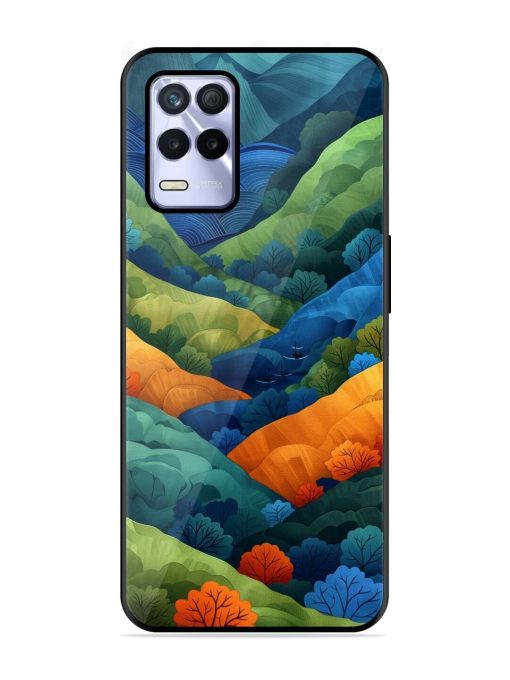 Serene Summits Glossy Soft Edge Case for Realme 8S (5G) Chachhi