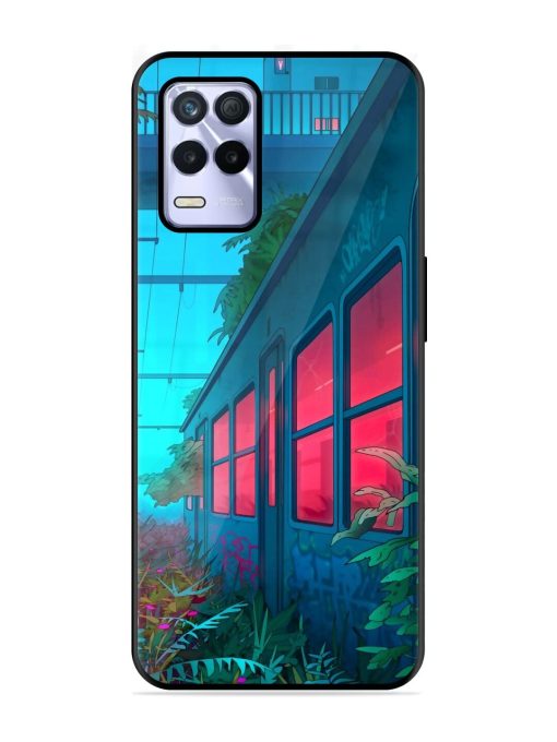 Urban Jungle Glossy Soft Edge Case for Realme 8S (5G) Chachhi