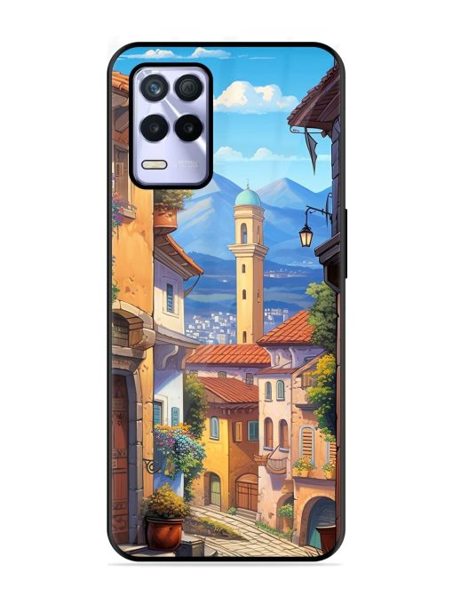 Tuscan Twilight Glossy Soft Edge Case for Realme 8S (5G) Chachhi