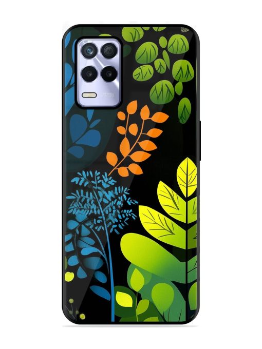 Midnight Garden Glossy Soft Edge Case for Realme 8S (5G) Chachhi