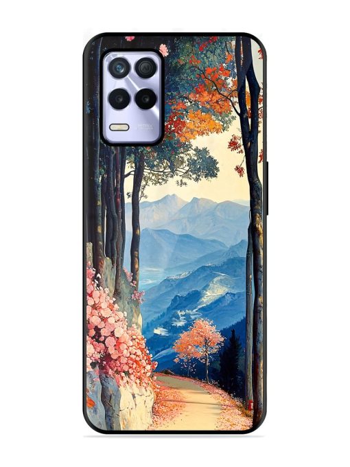 Mountainside Serenity Glossy Soft Edge Case for Realme 8S (5G) Chachhi