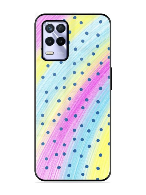 Polka Dot Paradise Glossy Soft Edge Case for Realme 8S (5G) Chachhi