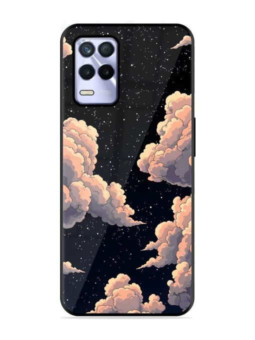 Starry Night Dreams Glossy Soft Edge Case for Realme 8S (5G) Chachhi