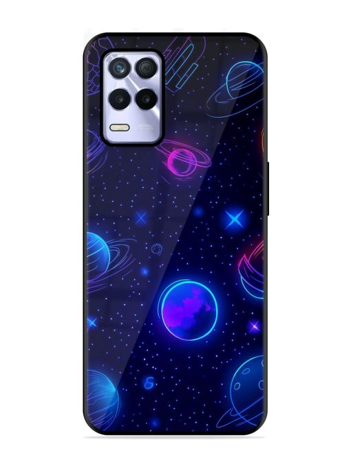 Neon Cosmos Glossy Soft Edge Case for Realme 8S (5G)