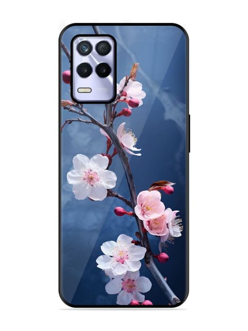 Delicate Blossoms Glossy Soft Edge Case for Realme 8S (5G) Chachhi