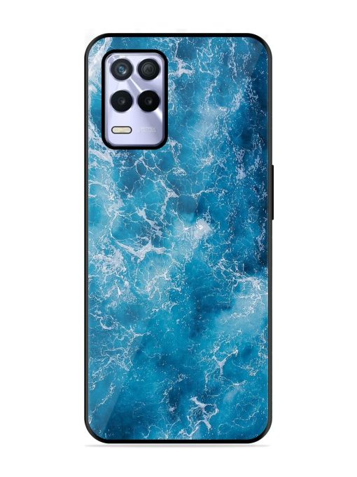 Oceanic Abyss Glossy Soft Edge Case for Realme 8S (5G) Chachhi