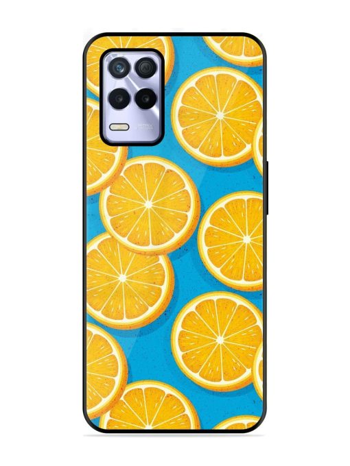 Citrus Symphony Glossy Soft Edge Case for Realme 8S (5G) Chachhi