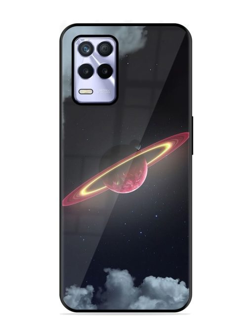 Cosmic Ballet Glossy Soft Edge Case for Realme 8S (5G) Chachhi