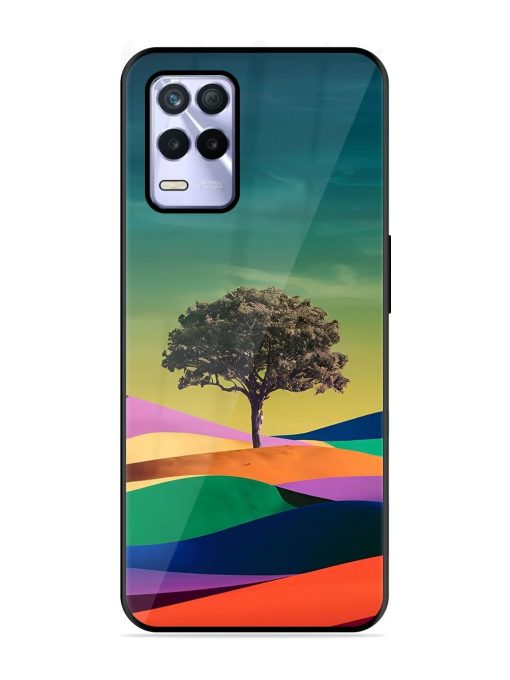 Rainbow'S Lone Sentinel Glossy Soft Edge Case for Realme 8S (5G) Chachhi