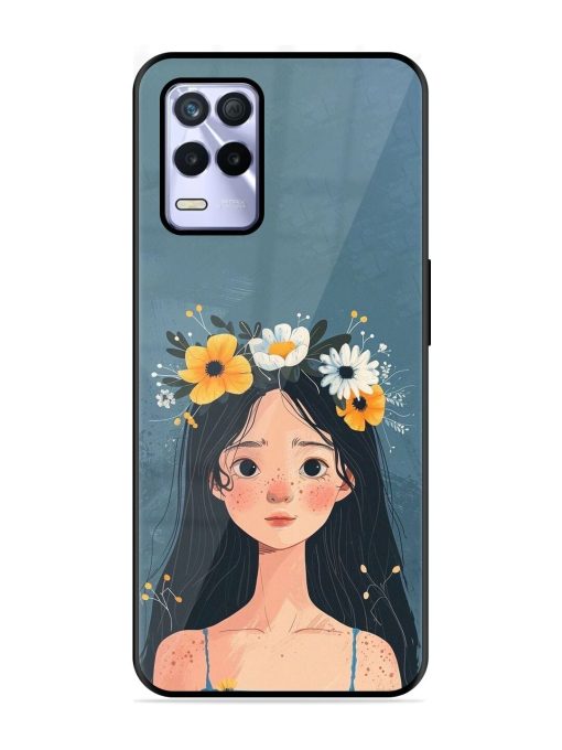 Gurl Art Glossy Soft Edge Case for Realme 8S (5G) Chachhi