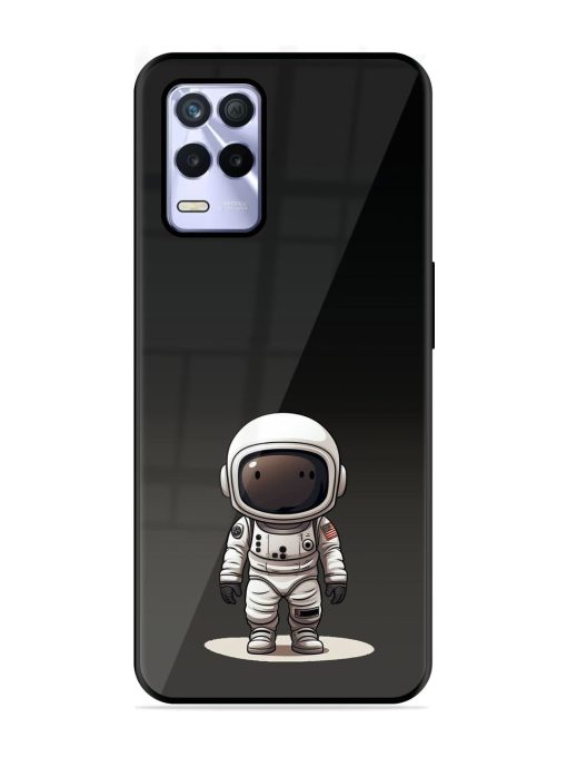 Neon Astronaut Glossy Soft Edge Case for Realme 8S (5G) Chachhi