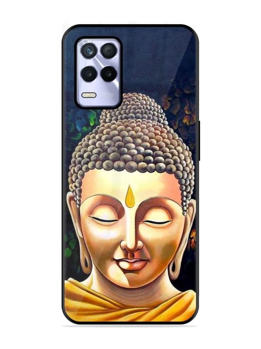 Buddha Face Glossy Soft Edge Case for Realme 8S (5G) Chachhi