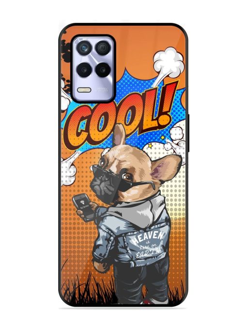 Cool Pup Glossy Soft Edge Case for Realme 8S (5G) Chachhi