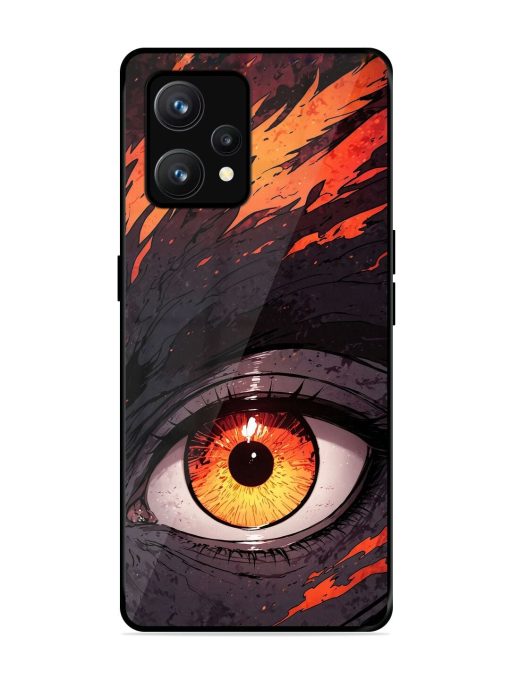 Inferno Gaze Glossy Soft Edge Case for Realme 9 (4G) Chachhi