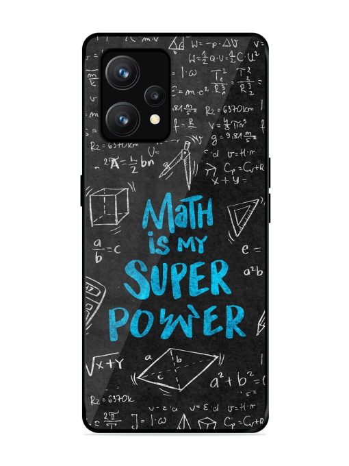 Math Magic Glossy Soft Edge Case for Realme 9 (4G) Chachhi