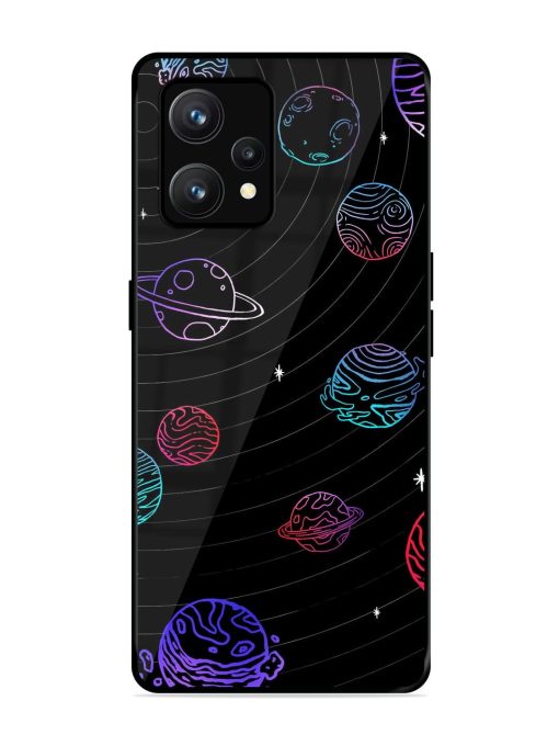 Cosmic Ballet Glossy Soft Edge Case for Realme 9 (4G) Chachhi