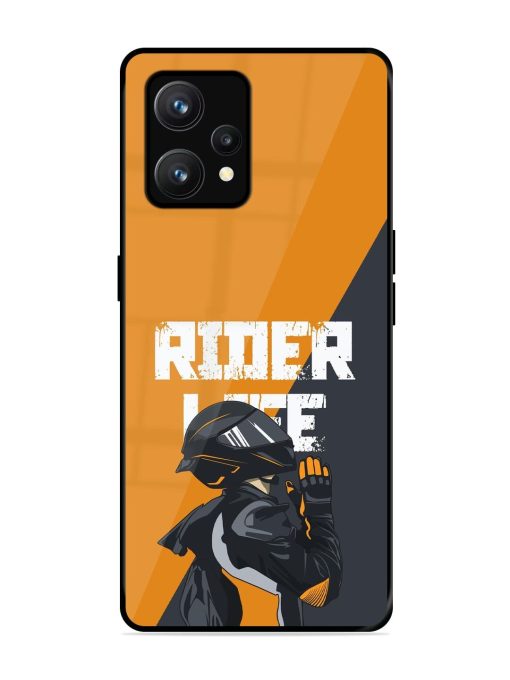 Ride Never Ends Glossy Soft Edge Case for Realme 9 (4G) Chachhi