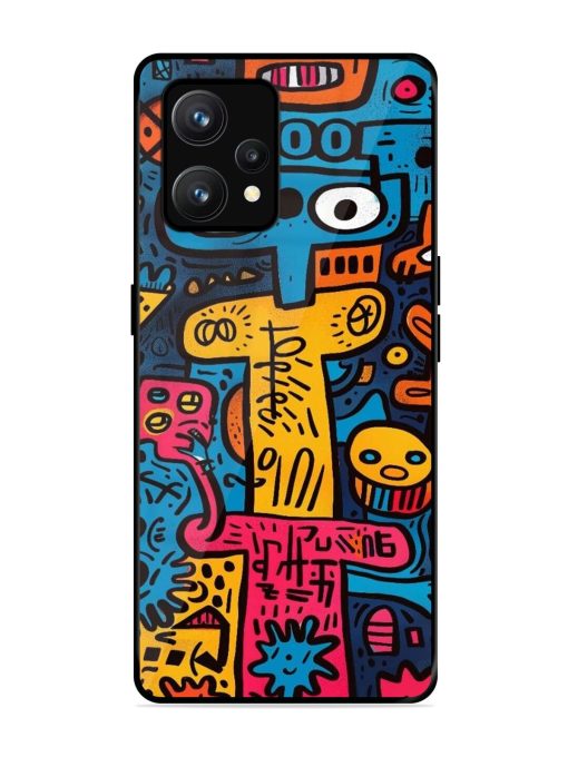 Doodletopia Glossy Soft Edge Case for Realme 9 (4G) Chachhi