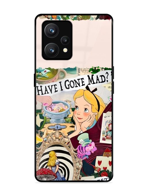 Mad Hatter'S Collage Glossy Soft Edge Case for Realme 9 (4G) Chachhi