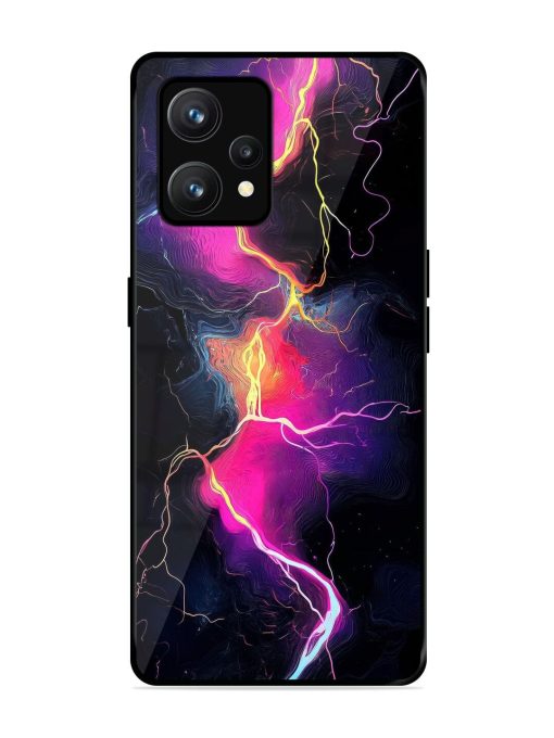 Electric Dreams Glossy Soft Edge Case for Realme 9 (4G) Chachhi