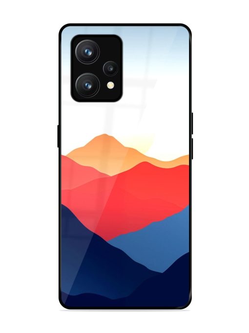 Sunset Peaks Glossy Soft Edge Case for Realme 9 (4G) Chachhi