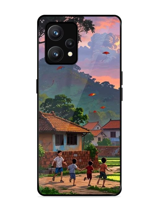 Sunset Play Glossy Soft Edge Case for Realme 9 (4G) Chachhi