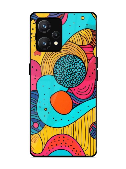 Psychedelic Patterns Glossy Soft Edge Case for Realme 9 (4G) Chachhi