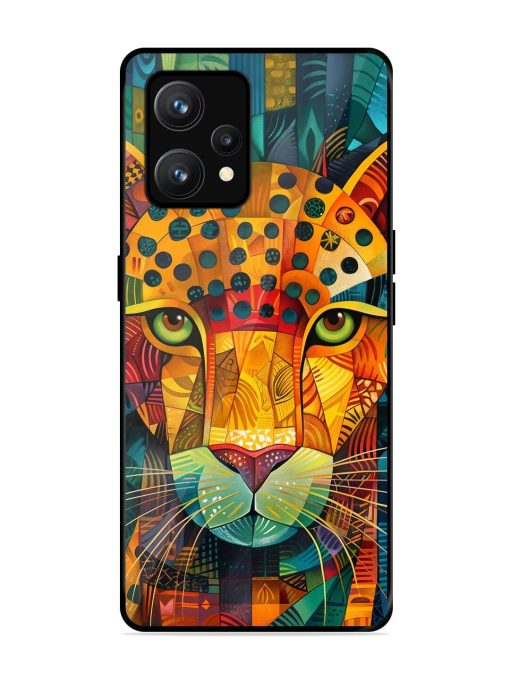 Mosaic Majesty Glossy Soft Edge Case for Realme 9 (4G) Chachhi