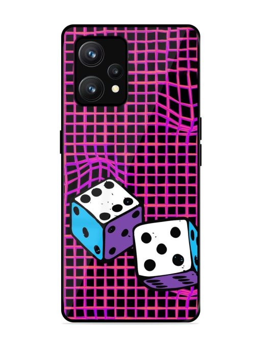 Glitched Dice Glossy Soft Edge Case for Realme 9 (4G) Chachhi