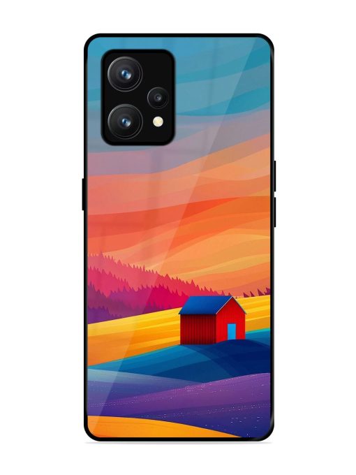 Sunset Solitude Glossy Soft Edge Case for Realme 9 (4G) Chachhi