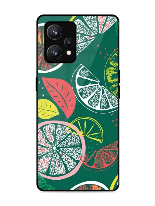 Citrus Symphony Glossy Soft Edge Case for Realme 9 (4G) Chachhi