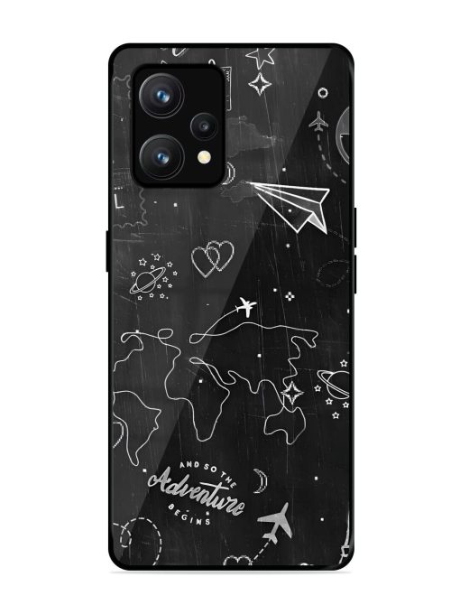 Wanderlust Sketchbook Glossy Soft Edge Case for Realme 9 (4G) Chachhi