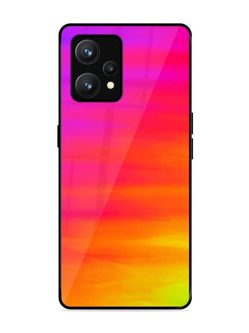 Neon Horizon Glossy Soft Edge Case for Realme 9 (4G) Chachhi