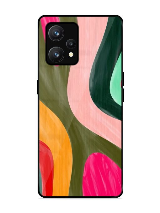 Wavy Wonderland Glossy Soft Edge Case for Realme 9 (4G) Chachhi