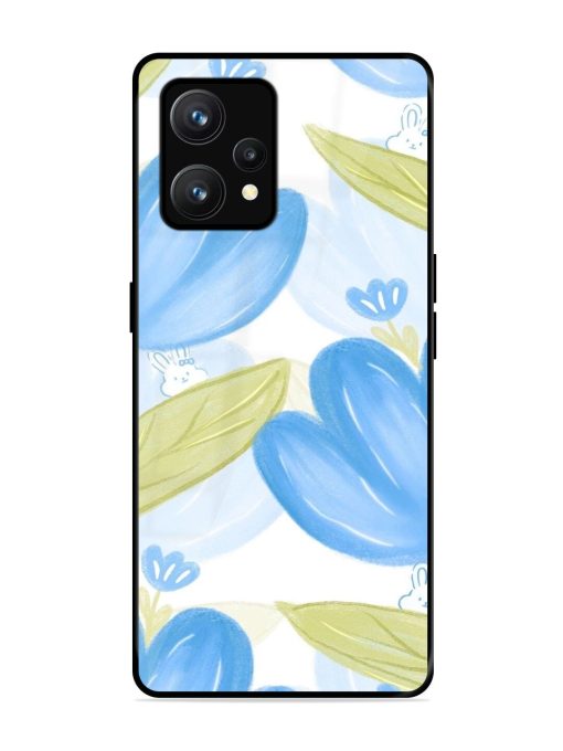 Bunny'S Blue Garden Glossy Soft Edge Case for Realme 9 (4G) Chachhi