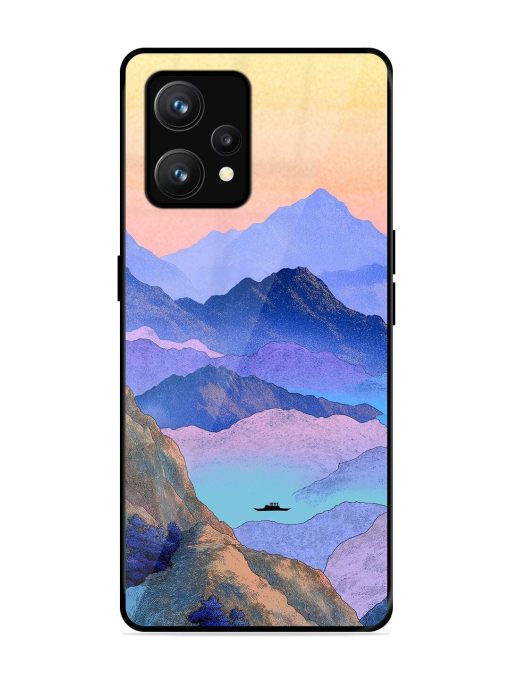 Mountain Mist Glossy Soft Edge Case for Realme 9 (4G) Chachhi